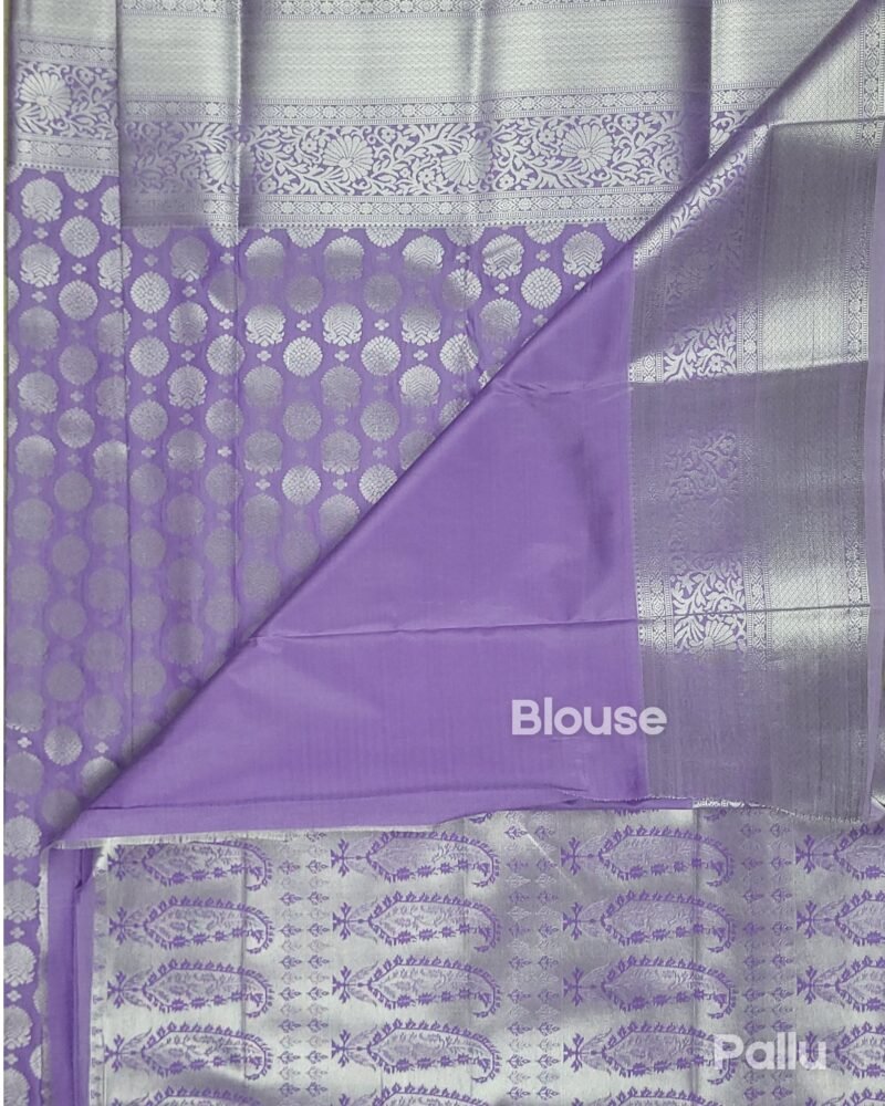 Elegant Purple Silk Saree - A Timeless Masterpiece - Image 4